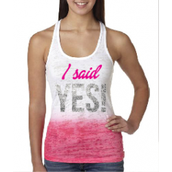 "I Said Yes!" Ombre Tank